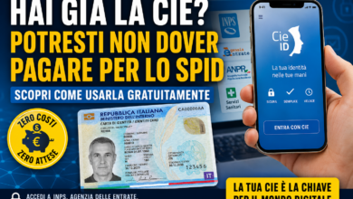 Carta d’Identità Elettronica e smartphone con app CieID per accedere ai servizi pubblici senza pagare una modalità di attivazione SPID
